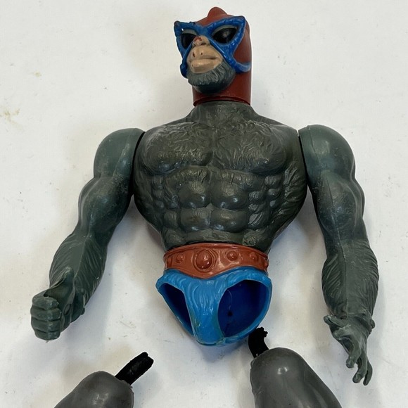 Masters Of The Universe Buzz Off & Stratos Action Figure Mattel 1983 for parts - Picture 7 of 9